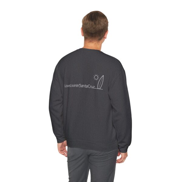 Unisex Heavy Blend Crewneck Sweatshirt Love Livin In Santa Cruz - Image 62