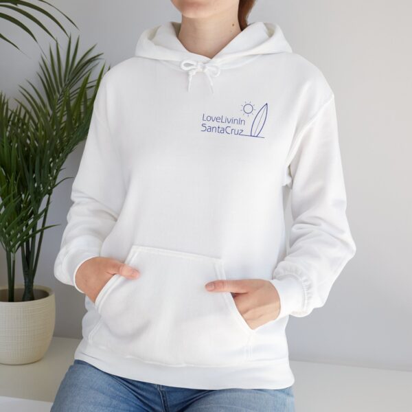 Unisex Heavy Blend Hooded Sweatshirt Love Livin In Santa Cruz - Image 26