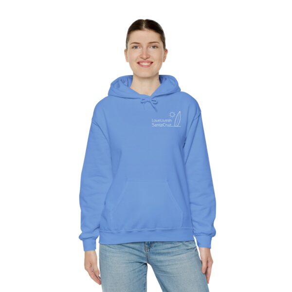 Unisex Heavy Blend Hooded Sweatshirt Love Livin In Santa Cruz - Image 99