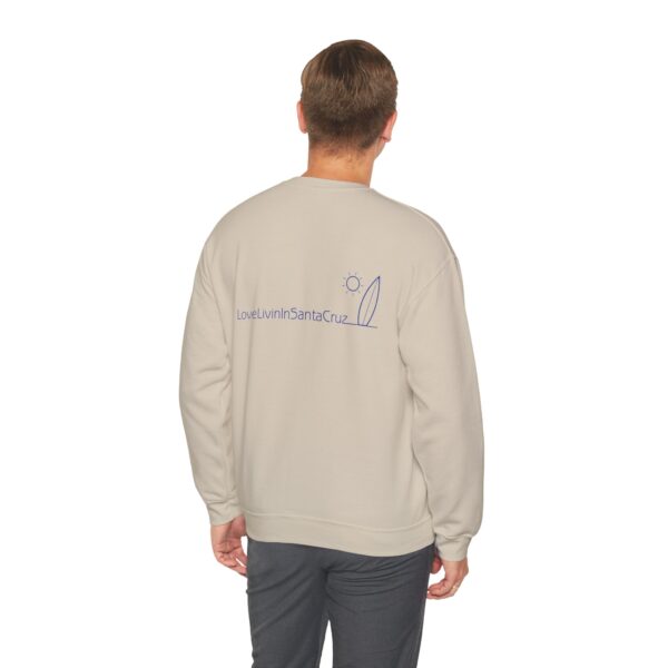Unisex Heavy Blend Crewneck Sweatshirt Love Livin In Santa Cruz - Image 29