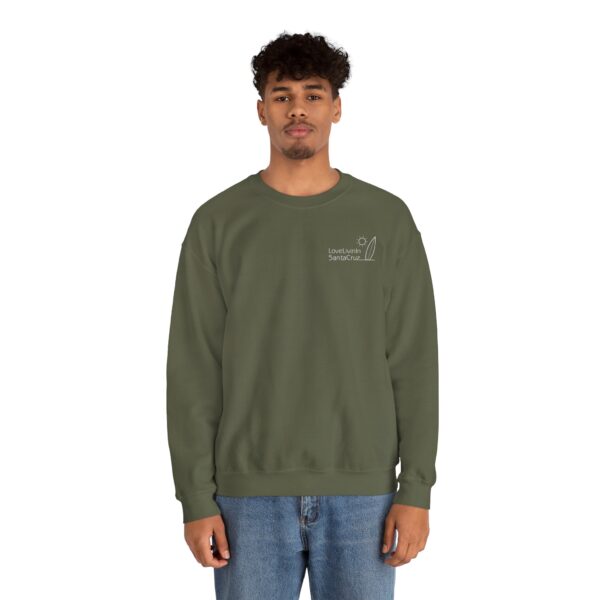 Unisex Heavy Blend Crewneck Sweatshirt Love Livin In Santa Cruz - Image 38