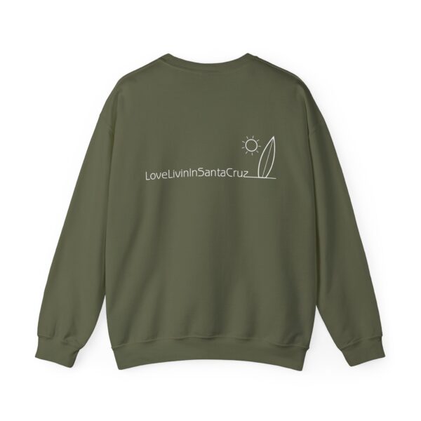 Unisex Heavy Blend Crewneck Sweatshirt Love Livin In Santa Cruz - Image 35