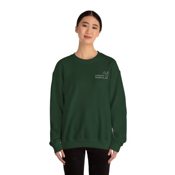 Unisex Heavy Blend Crewneck Sweatshirt Love Livin In Santa Cruz - Image 48