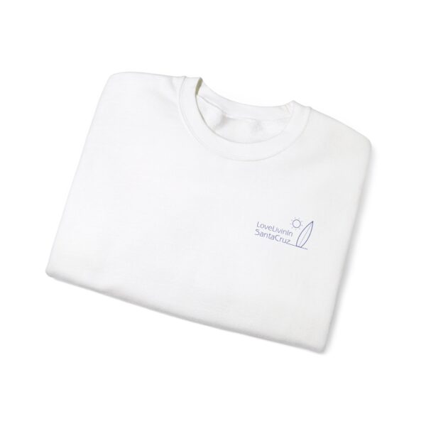 Unisex Heavy Blend Crewneck Sweatshirt Love Livin In Santa Cruz - Image 14