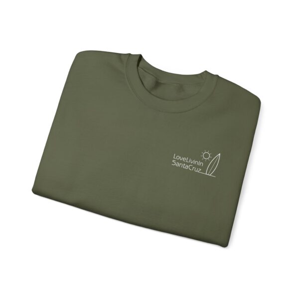 Unisex Heavy Blend Crewneck Sweatshirt Love Livin In Santa Cruz - Image 36