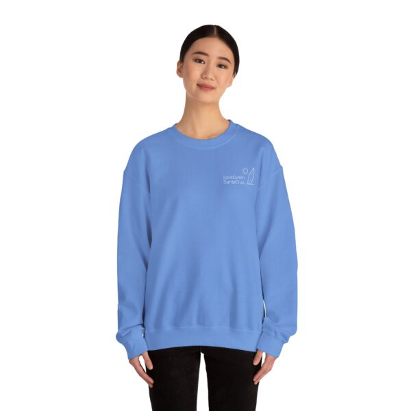 Unisex Heavy Blend Crewneck Sweatshirt Love Livin In Santa Cruz - Image 81