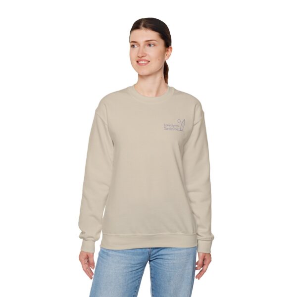 Unisex Heavy Blend Crewneck Sweatshirt Love Livin In Santa Cruz - Image 30
