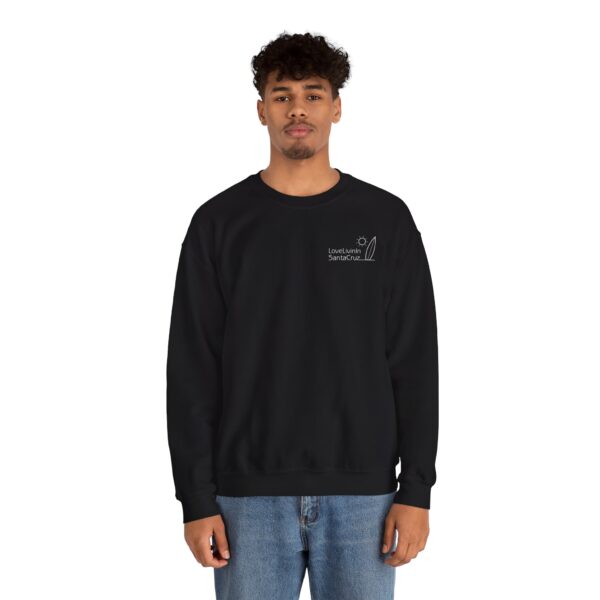 Unisex Heavy Blend Crewneck Sweatshirt Love Livin In Santa Cruz - Image 5