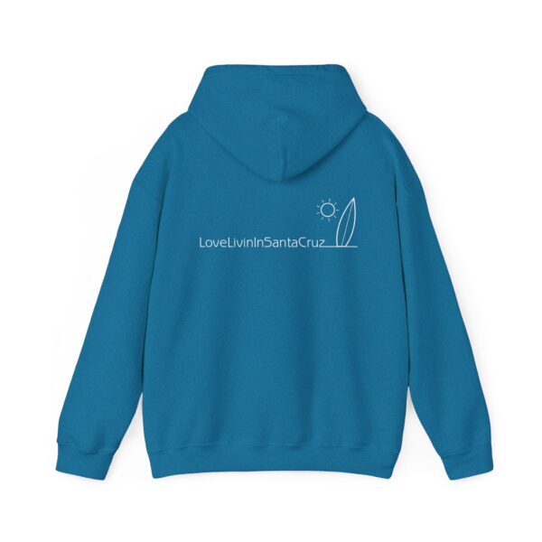 Unisex Heavy Blend Hooded Sweatshirt Love Livin In Santa Cruz - Image 2