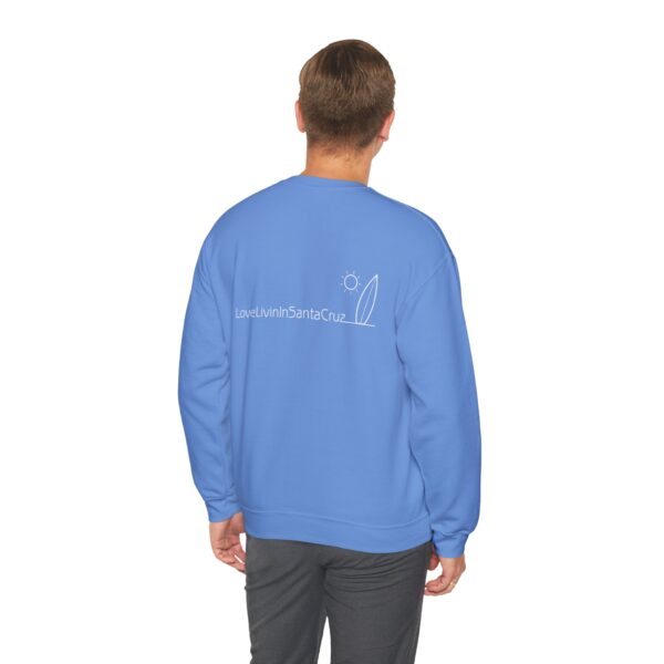 Unisex Heavy Blend Crewneck Sweatshirt Love Livin In Santa Cruz - Image 84