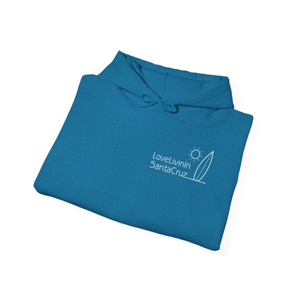 Unisex Heavy Blend Hooded Sweatshirt Love Livin In Santa Cruz - Image 4