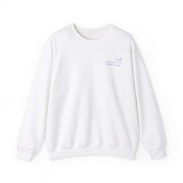 Unisex Heavy Blend Crewneck Sweatshirt Love Livin In Santa Cruz - Image 12