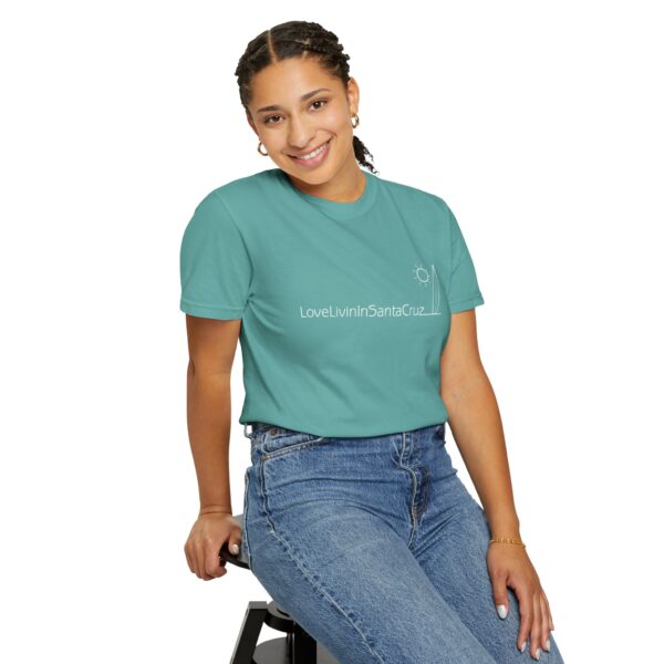 Unisex Deluxe T-shirt Love Livin In Santa Cruz - Image 100
