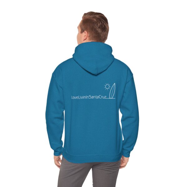 Unisex Heavy Blend Hooded Sweatshirt Love Livin In Santa Cruz - Image 10