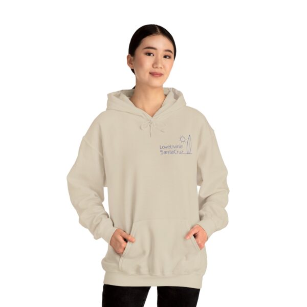 Unisex Heavy Blend Hooded Sweatshirt Love Livin In Santa Cruz - Image 45