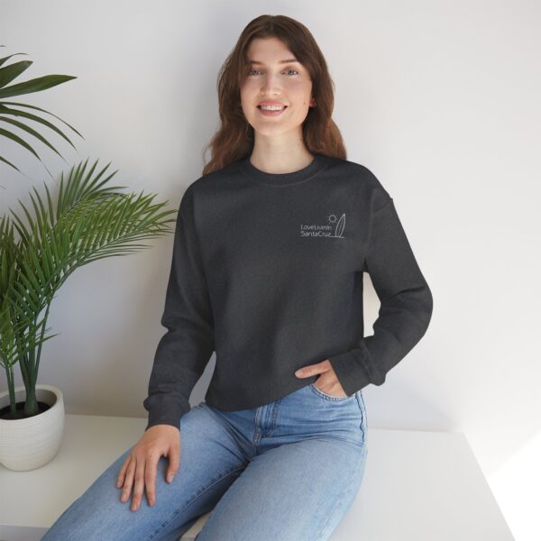 Unisex Heavy Blend Crewneck Sweatshirt Love Livin In Santa Cruz - Image 66