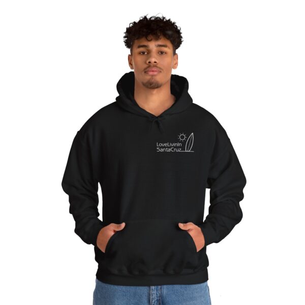 Unisex Heavy Blend Hooded Sweatshirt Love Livin In Santa Cruz - Image 33