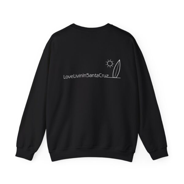 Unisex Heavy Blend Crewneck Sweatshirt Love Livin In Santa Cruz - Image 2