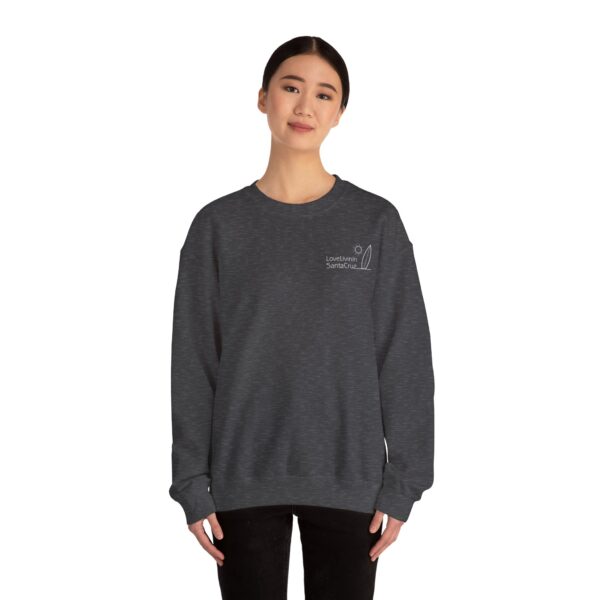 Unisex Heavy Blend Crewneck Sweatshirt Love Livin In Santa Cruz - Image 59