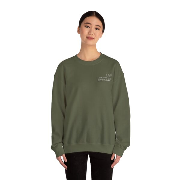 Unisex Heavy Blend Crewneck Sweatshirt Love Livin In Santa Cruz - Image 37