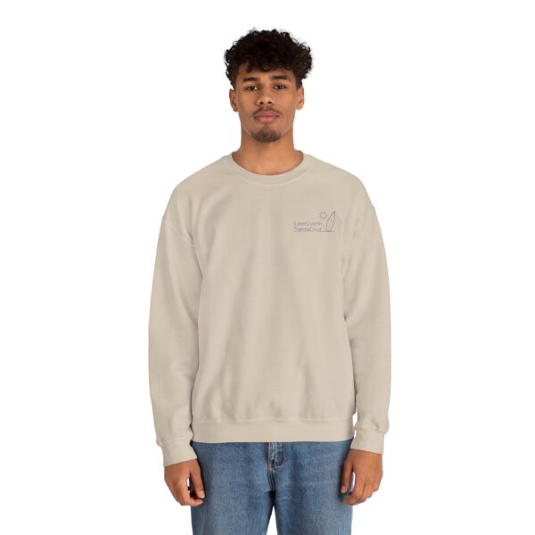 Unisex Heavy Blend Crewneck Sweatshirt Love Livin In Santa Cruz - Image 27