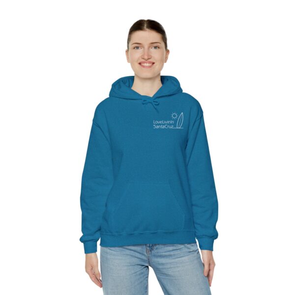Unisex Heavy Blend Hooded Sweatshirt Love Livin In Santa Cruz - Image 8