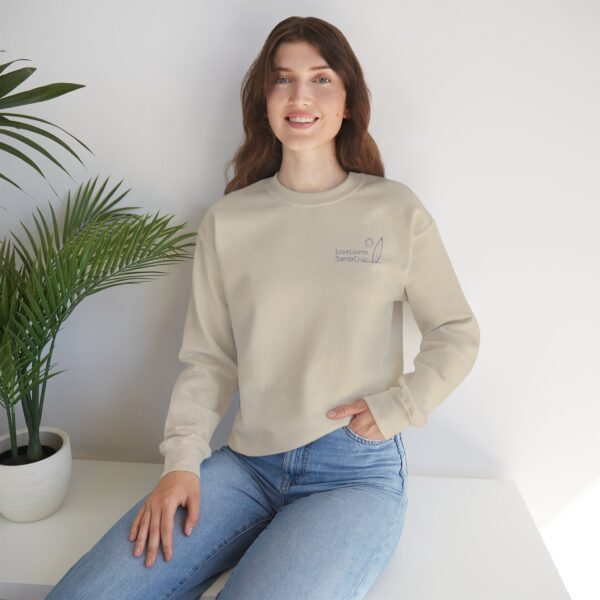 Unisex Heavy Blend Crewneck Sweatshirt Love Livin In Santa Cruz - Image 33