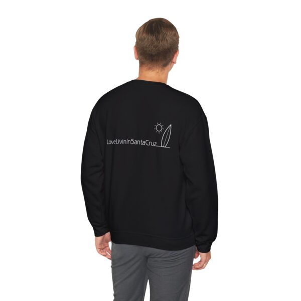 Unisex Heavy Blend Crewneck Sweatshirt Love Livin In Santa Cruz - Image 7