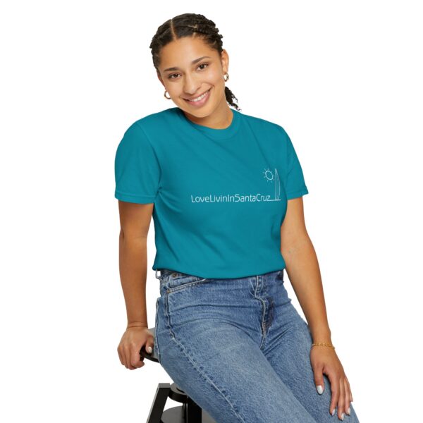 Unisex Deluxe T-shirt Love Livin In Santa Cruz - Image 9
