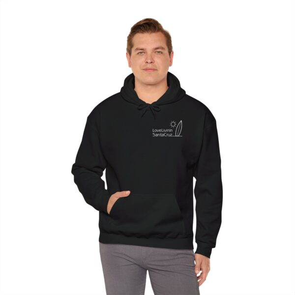 Unisex Heavy Blend Hooded Sweatshirt Love Livin In Santa Cruz - Image 35