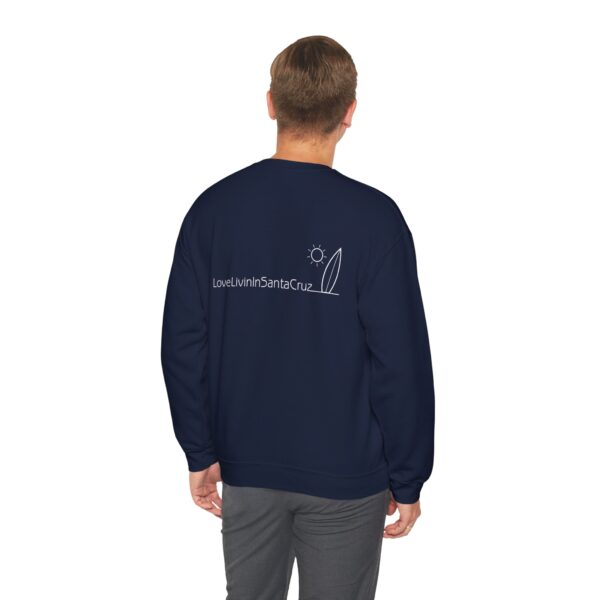Unisex Heavy Blend Crewneck Sweatshirt Love Livin In Santa Cruz - Image 95