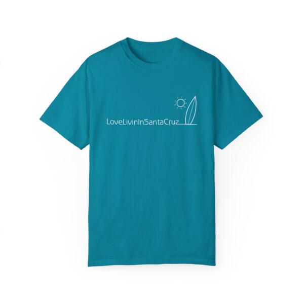 Unisex Deluxe T-shirt Love Livin In Santa Cruz