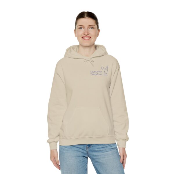 Unisex Heavy Blend Hooded Sweatshirt Love Livin In Santa Cruz - Image 47