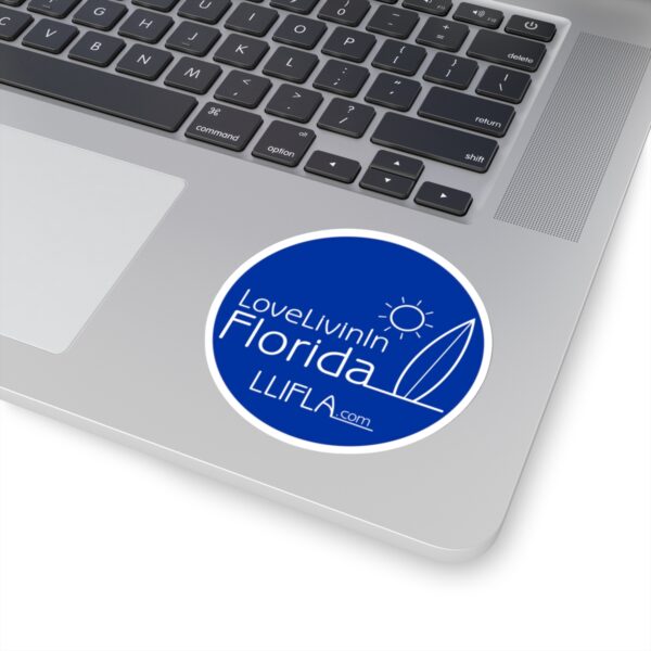 Kiss-Cut Stickers Love Livin In Florida Surfboard - Image 5